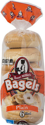 Plain Sliced Bagels