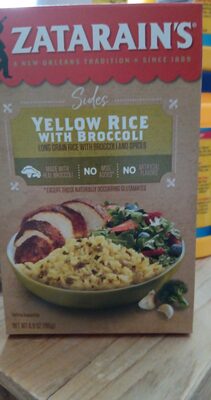 Yellow Rice With Broccoli Rice Side