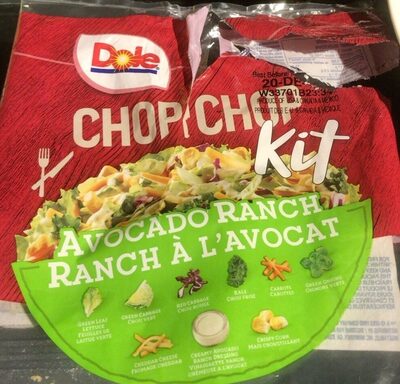 Ranch à l’avocat front packaging