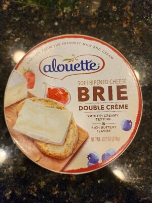Double Creme Brie front packaging