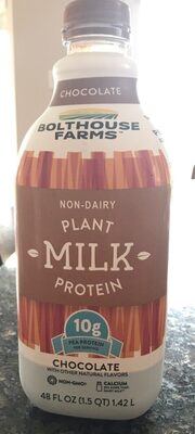 Plant protein milk, chocolate