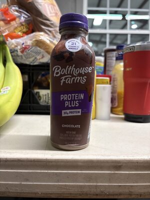 Chocolate protein shake