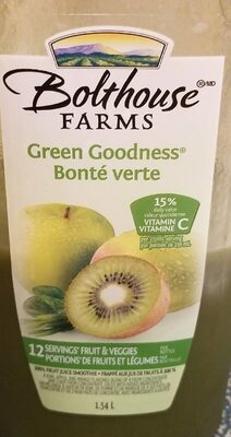 GREEN GOODNESS JUICE SMOOTHIE