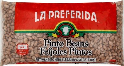 Pinto beans front packaging