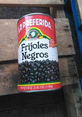 La preferida, black beans