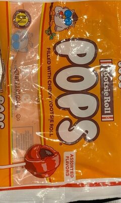 Tootsie Roll Pops front packaging