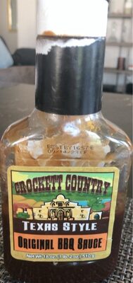 Texas Style Original Bbq Sauce