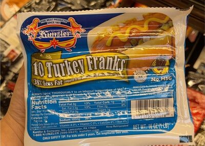 Turkey franks