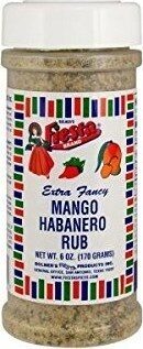 Mango habanero rub