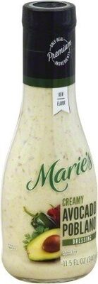 Creamy Avocado Poblano Dressing