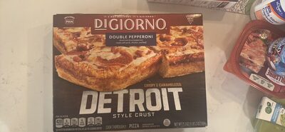 Detroit Style Crust Double Pepperoni Pizza