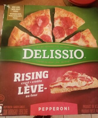 Pizza lève-au-four pepperoni