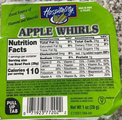 Apple whirls