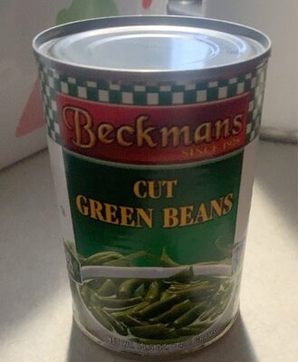 Cut Green Beans front packaging