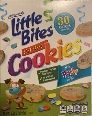 Little bites soft baked cookies