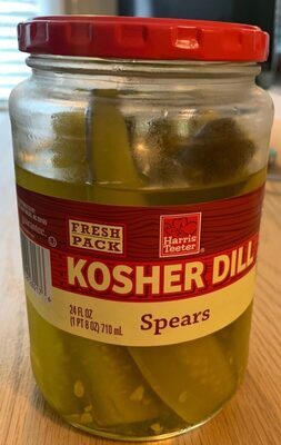 Harris teeter, kosher dill spears