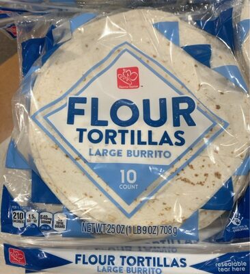 Flour large burrito tortillas