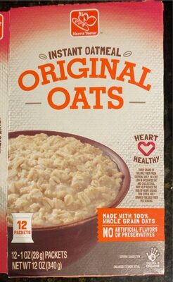 Instant Oatmeal Original Oats