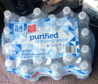 purified drinking water