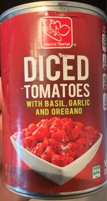 Diced Tomatoes w/ Basil, Garlic and Oregano