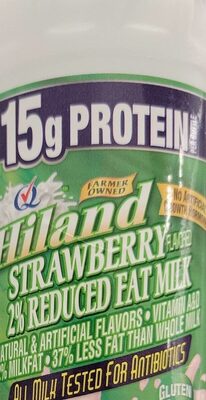 Strawberry Reduced Fat Milk