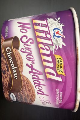 No Sugar Added Chocolate Ice Cream front packaging
