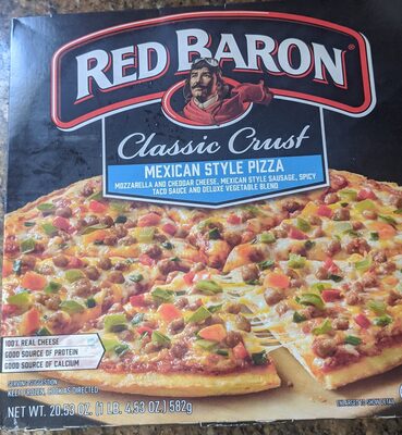 Mexican Style Classic Crust Pizza