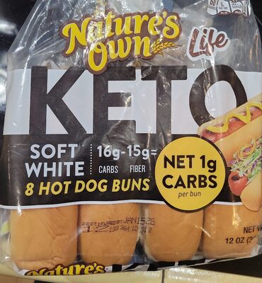 Keto Soft White & Hot Dog Buns
