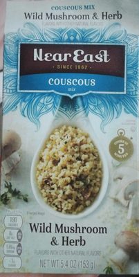 Near East Couscous Wild Mushroom & Herb Couscous Mix 5.4 Ounce Paper Box