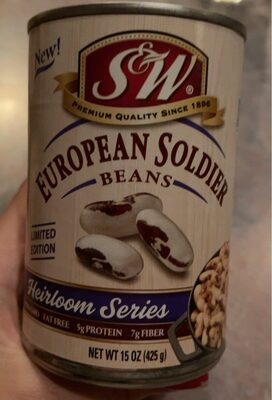 European soldier beans