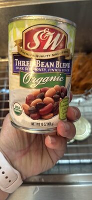 Three Bean Blend Dark Red Kidney, Pinto & Black