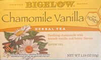 Chamomile Vanilla and Honey Herbal Tea
