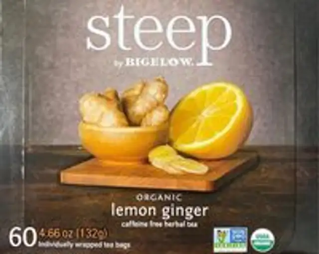 Organic Lemon Ginger Herbal Tea