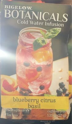 Botanicals cold water infusion