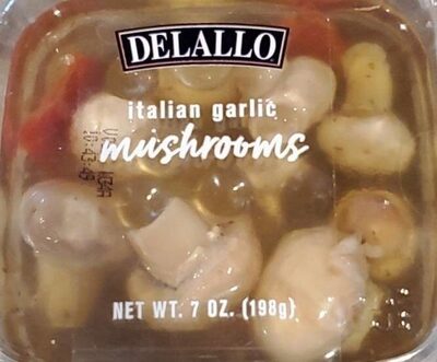 Italian Garlic Mushrooms