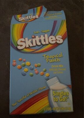 Tropical punch skittle drink mix