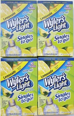 Light lemonade singles to go boxes
