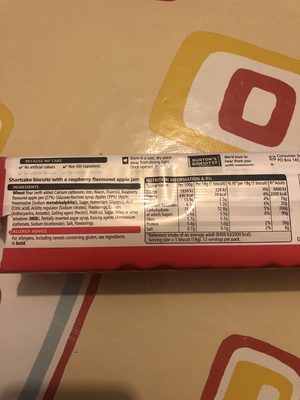 Jammie Dodgers Raspberry Flavour Family Pack