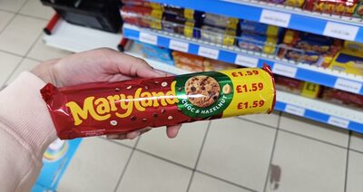 maryland Choc hazelnut front packaging