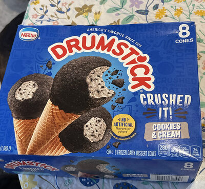 Drumstick Crushed It! Cookies & Cream