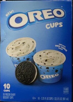 Frozen Dairy Dessert With Oreo Cookie Pieces