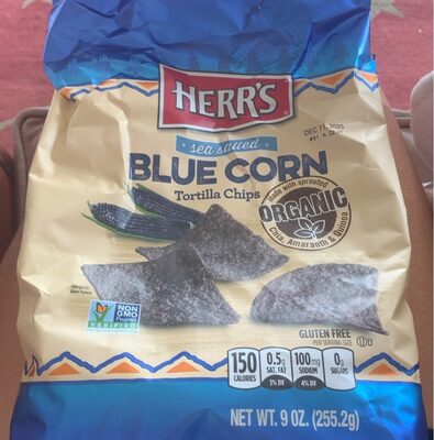 Sea Salted Blue Corn Tortilla Chips