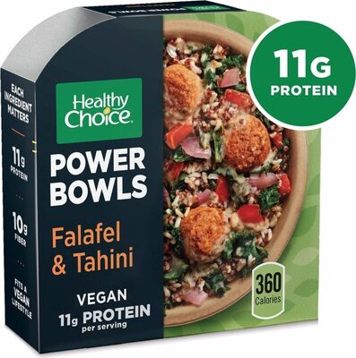 Power bowls falafel & tahini meal