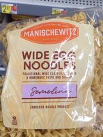 Wide egg noodles