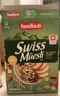 Swiss Müesli No Added Sugar