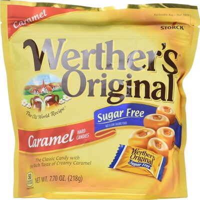 Original sugar free caramel hard candies