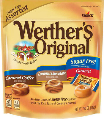 Werther& original sugar free assorted flavors