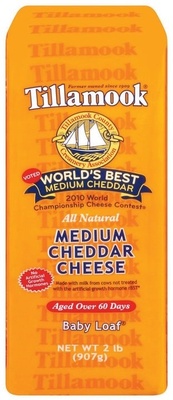 Medium cheddar cheese