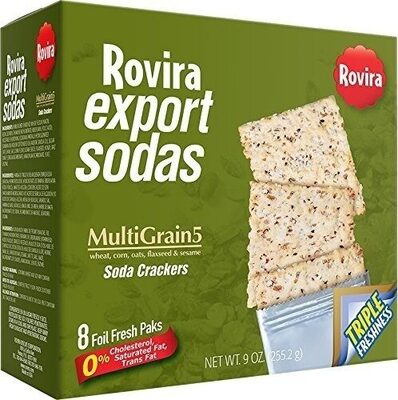 Export sodas crackers multigrains