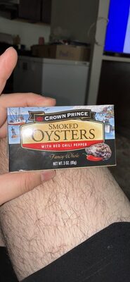 Smoked Oysters with Red Chili Pepper